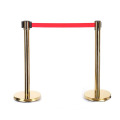 Hot Sell Public Safety 2M Crowd Control Barrier Stanchions Queue Retractable Belt Barrier